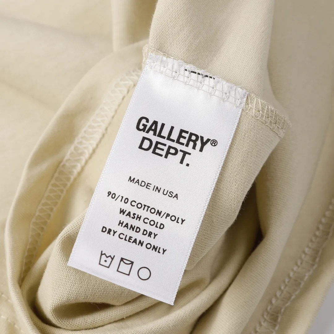 GALLERY.DEPT new summer short-sleeved model number: D3217p110 color: apricot size: S M L XL